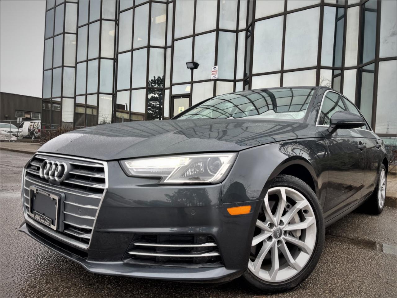 2017 Audi A4 2.0|PROGRESSIVE|SUNROOF|ALLOYS|PREMIUM SOUND|REAR-VIEW Photo2