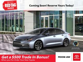 New 2022 Toyota Corolla SE for sale in Moose Jaw, SK