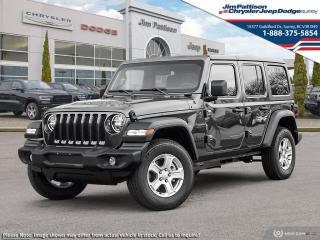 New 2022 Jeep Wrangler Unlimited Sport S for sale in Surrey, BC