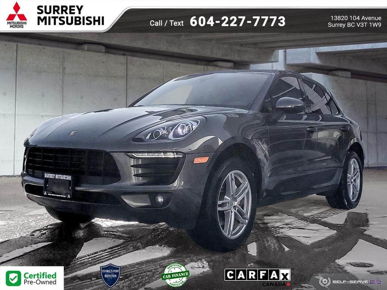 Used 2018 Porsche Macan Loaded with options! Local No accident, one owner for sale in Surrey, BC