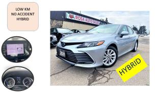 Used 2021 Toyota Camry Hybrid LE AUTO LOW KM NO ACCIDENT FACTORY WARRANTY for sale in Oakville, ON