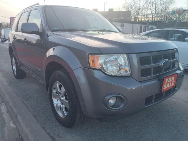 2008 Ford Escape Limited-EXTRA CLEAN-AWD-LEATHER-AUX-ALLOYS
