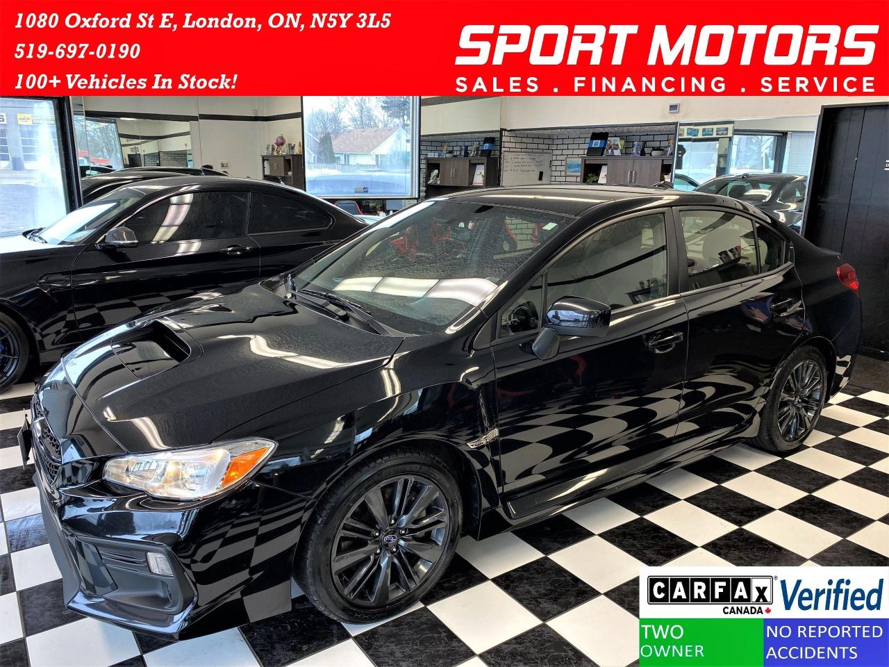 2019 Subaru WRX Sport AWD+ApplePlay+Camera+CLEAN CARFAX