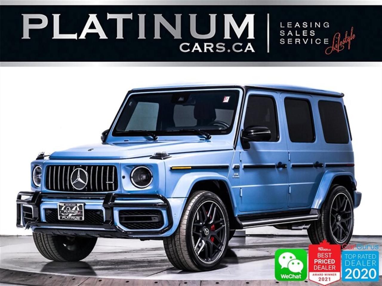 Used 2020 Mercedes-Benz G-Class AMG G63, AWD, 577HP, NIGHT PKG, DIAMOND STITCH for sale in Toronto, ON