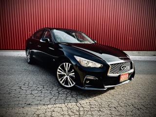 Used 2019 Infiniti Q50 3.0T SPORT- SIGNATURE EDITION, NAVI, B-CAM, ROOF, AWD for sale in Scarborough, ON