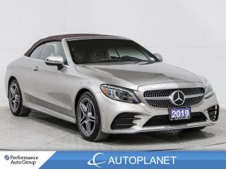 Used 2019 Mercedes-Benz C 300 4MATIC, Cabriolet, Heads Up Display, Navi, 360 Cam for sale in Brampton, ON