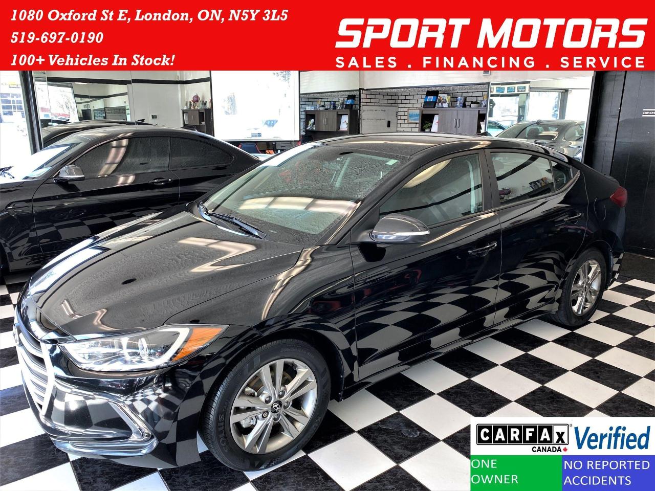 Used 2017 Hyundai Elantra GL+ApplePlay+BlindSpot+New Brakes+CAM+CLEAN CARFAX for sale in London, ON