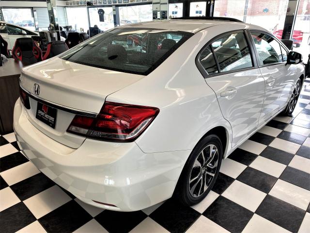 2013 Honda Civic EX+Camera+Roof+Heated Seats+ACCIDENT FREE Photo4