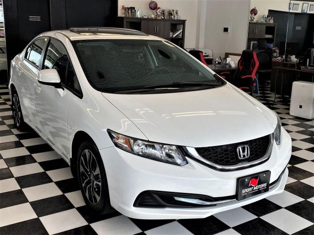 2013 Honda Civic EX+Camera+Roof+Heated Seats+ACCIDENT FREE Photo5