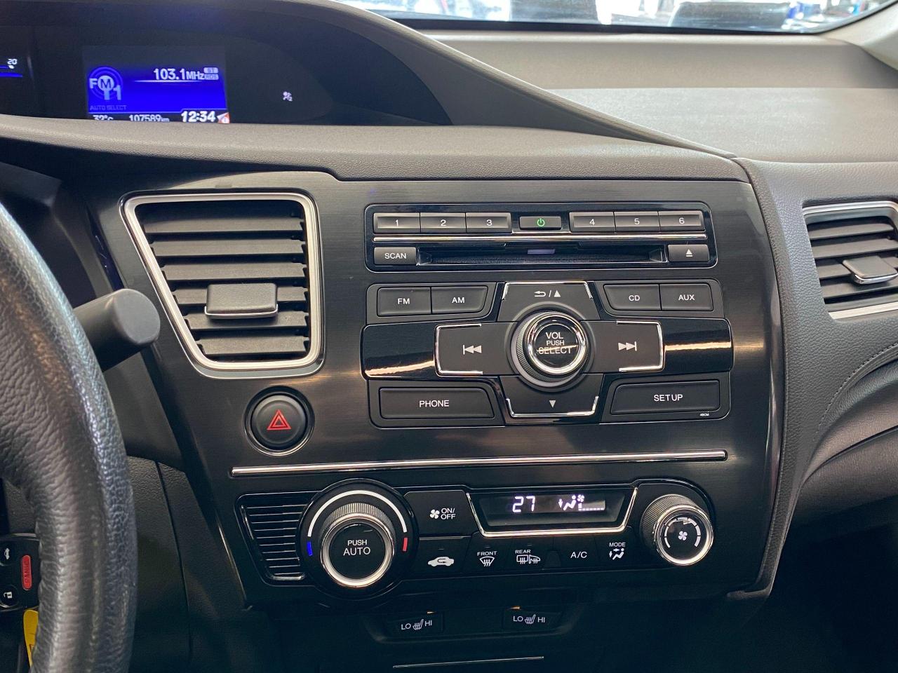 2013 Honda Civic EX+Camera+Roof+Heated Seats+ACCIDENT FREE - Photo #10