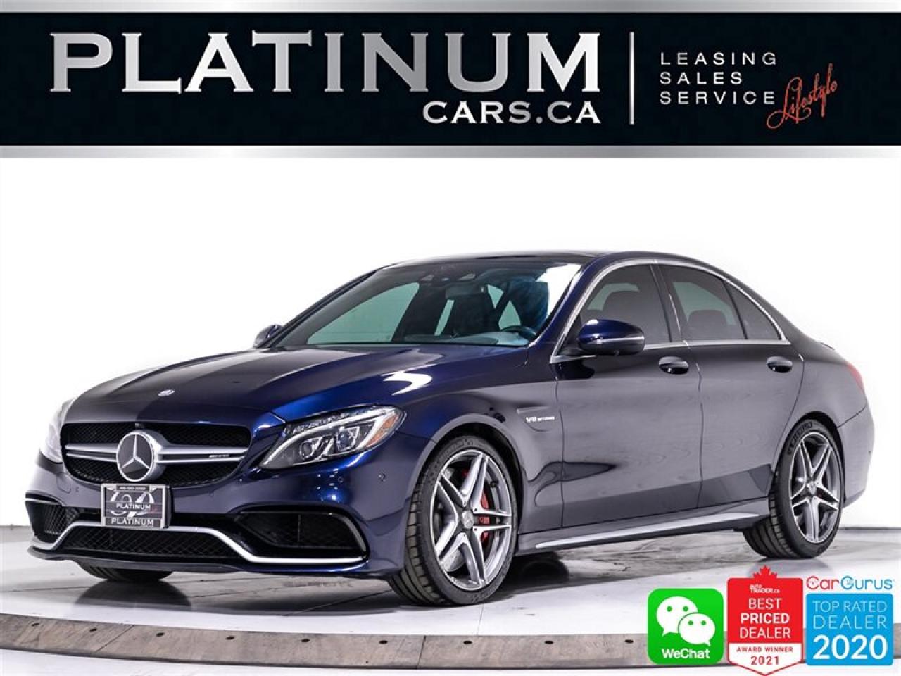 Used 2017 Mercedes-Benz C-Class AMG C63 S, 503HP, V8, DISTRONIC PLUS, NAV for sale in Toronto, ON