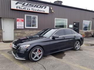 Used 2016 Mercedes-Benz C-Class C300 AWD-NAVIGATION-REAR CAMERA-HEATED LEATHER for sale in Tilbury, ON