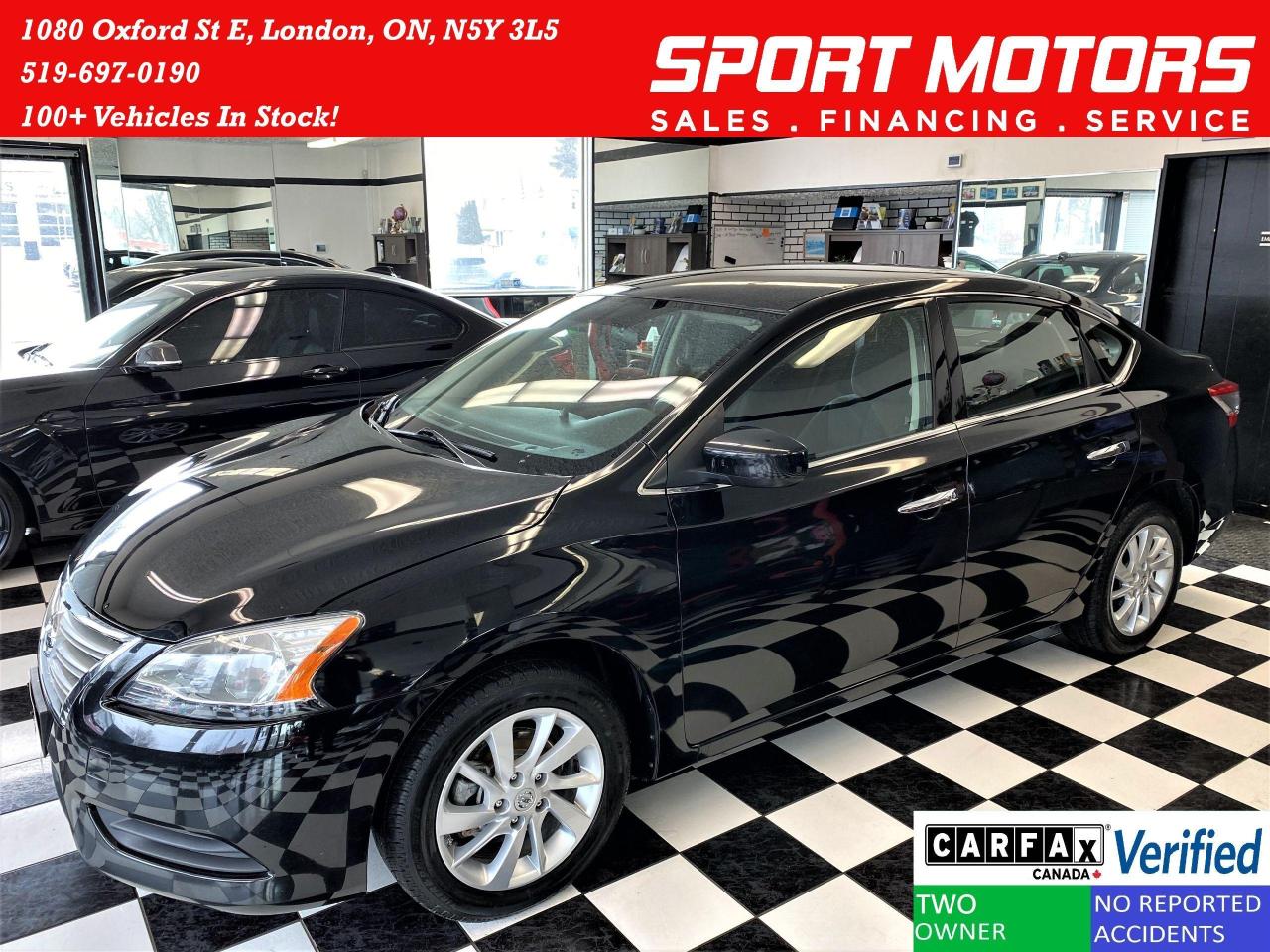 2015 Nissan Sentra SV+Camera+Heated Seats+New Tires+CLEAN CARFAX