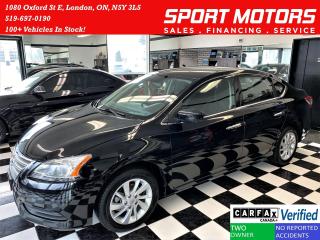Used 2015 Nissan Sentra SV+Camera+Heated Seats+New Tires+CLEAN CARFAX for sale in London, ON
