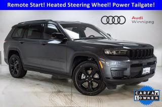Used 2021 Jeep Grand Cherokee L Altitude | Leather | Sunroof | Tow Package for sale in Winnipeg, MB
