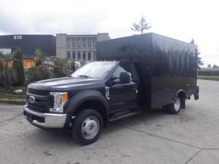 Used 2017 Ford F-550 12 Foot Armoured Cube Truck With Bullet-Proof Glass And Power Tailgate for sale in Burnaby, BC