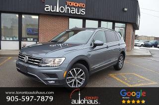 Used 2018 Volkswagen Tiguan COMFORTLINE I LEATHER I NAVI I PANORAMIC for sale in Concord, ON