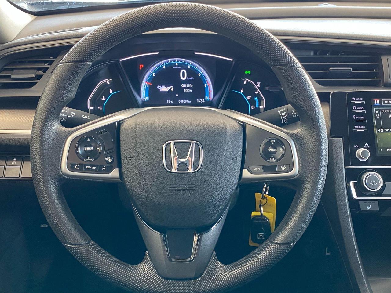 2019 Honda Civic LX+LaneKeep+Adaptive Cruise+ApplePlay+CLEAN CARFAX - Photo #9