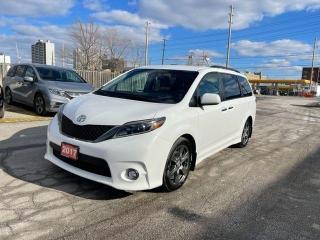 Used 2017 Toyota Sienna SE Sport  Pkg  DVD/Leather/Camera/Power Doors for sale in North York, ON