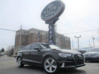 Used 2017 Audi A3 2.0T ONE OWNER~MOONROOF~18,000KMS ONLY!!! for sale in Burlington, ON