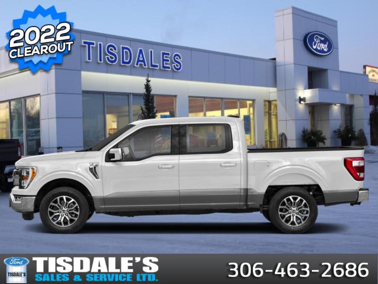 New 2022 Ford F-150 Lariat  - Leather Seats - Sunroof for sale in Kindersley, SK