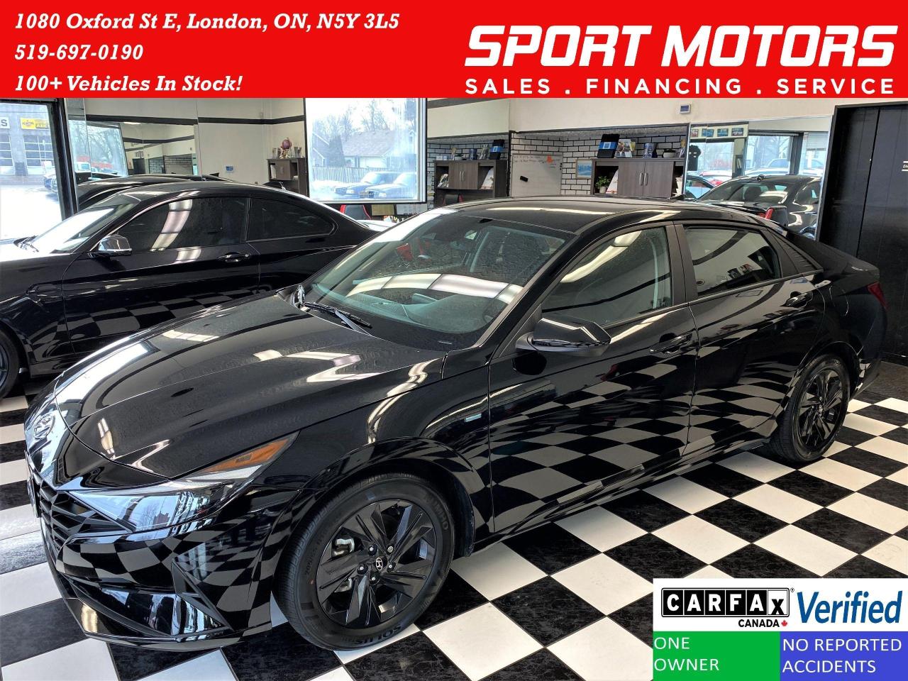 Used 2021 Hyundai Elantra Preferred+Lane Keep+Apple Play+Camera+CLEAN CARFAX for sale in London, ON