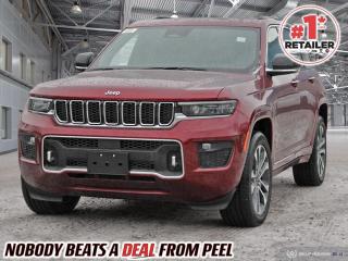 New 2022 Jeep All-New Grand Cherokee Overland for sale in Mississauga, ON