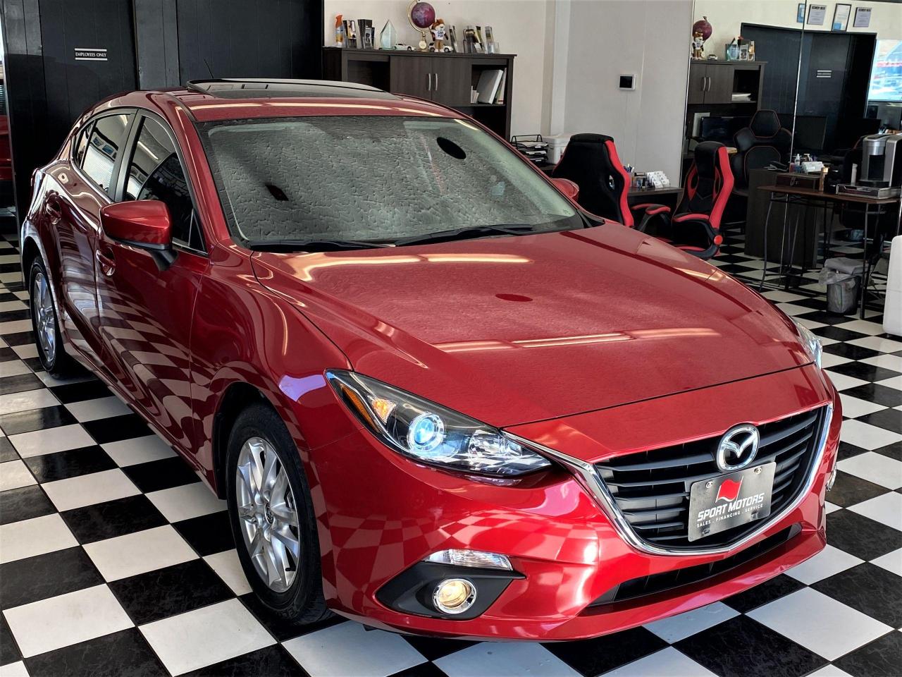 2016 Mazda MAZDA3 GS Hatchback+Roof+Camera+GPS+CLEAN CARFAX - Photo #5