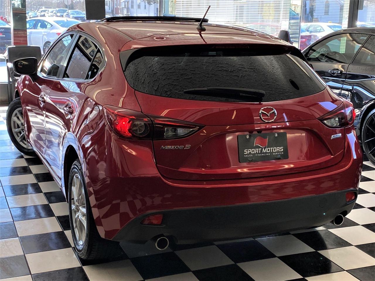 2016 Mazda MAZDA3 GS Hatchback+Roof+Camera+GPS+CLEAN CARFAX - Photo #14