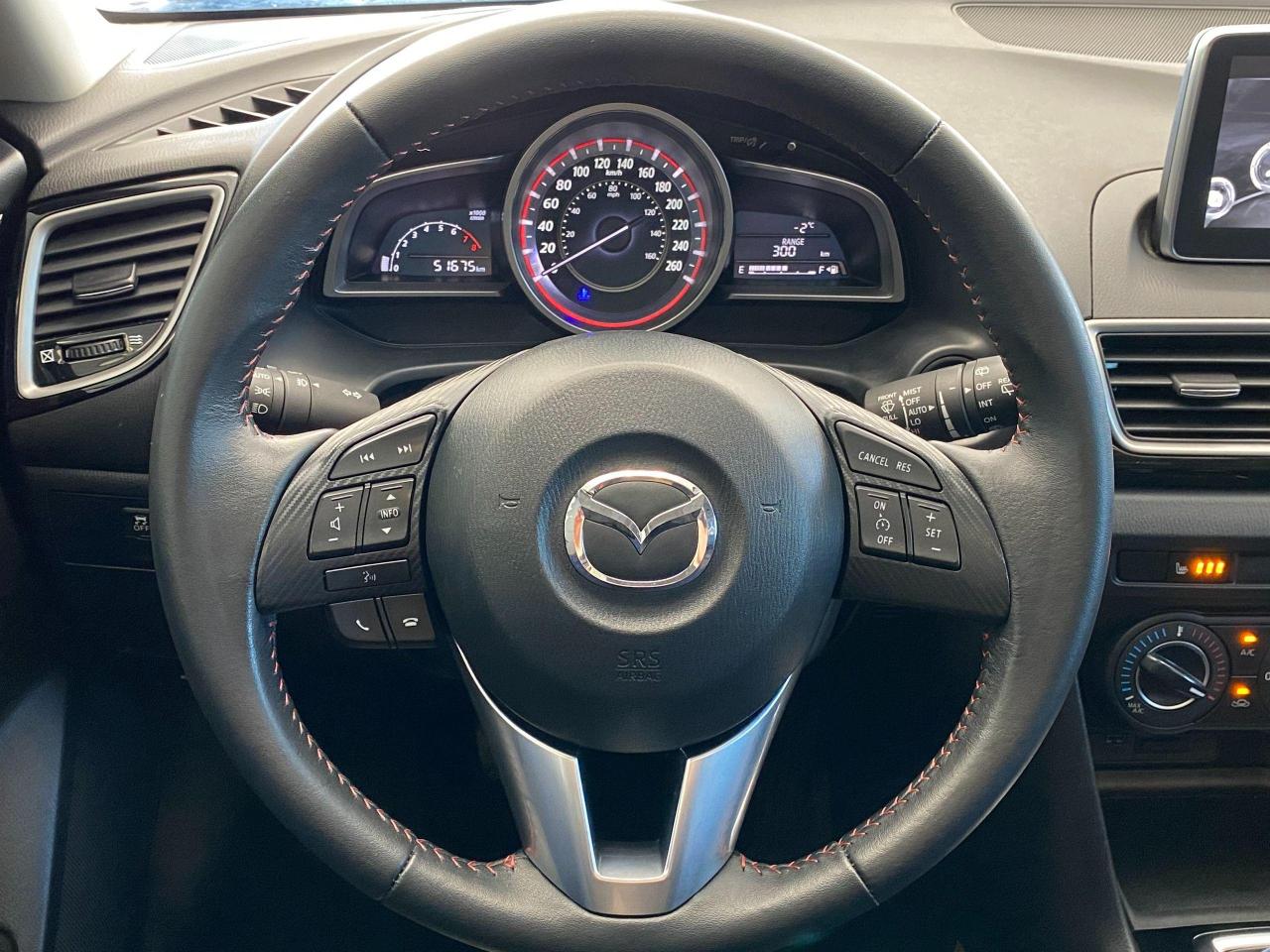 2016 Mazda MAZDA3 GS Hatchback+Roof+Camera+GPS+CLEAN CARFAX - Photo #18