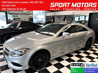 Used 2017 Mercedes-Benz CLS-Class CLS550 4MATIC AMG 4.7L V8+MassageSeats+CLEANCARFAX for sale in London, ON