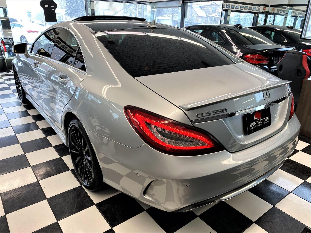 2017 Mercedes-Benz CLS-Class CLS550 4MATIC AMG 4.7L V8+MassageSeats+CLEANCARFAX - Photo #2