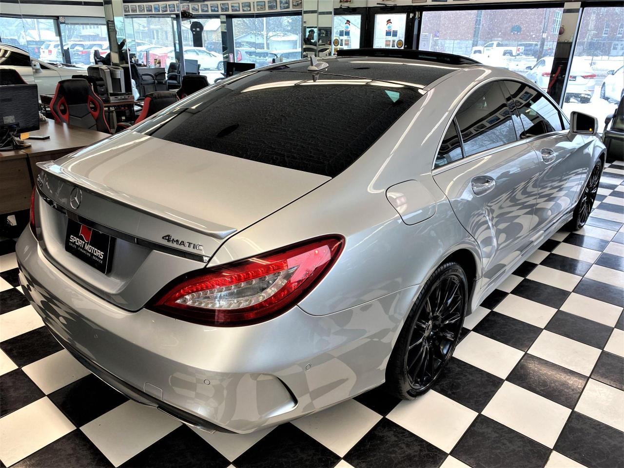 2017 Mercedes-Benz CLS-Class CLS550 4MATIC AMG 4.7L V8+MassageSeats+CLEANCARFAX - Photo #4