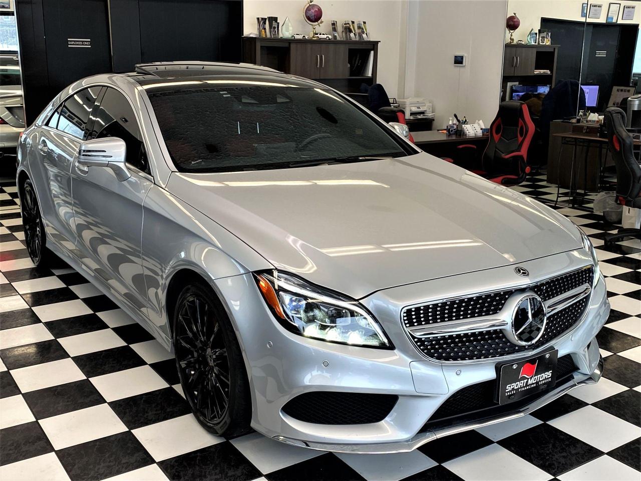 2017 Mercedes-Benz CLS-Class CLS550 4MATIC AMG 4.7L V8+MassageSeats+CLEANCARFAX - Photo #5