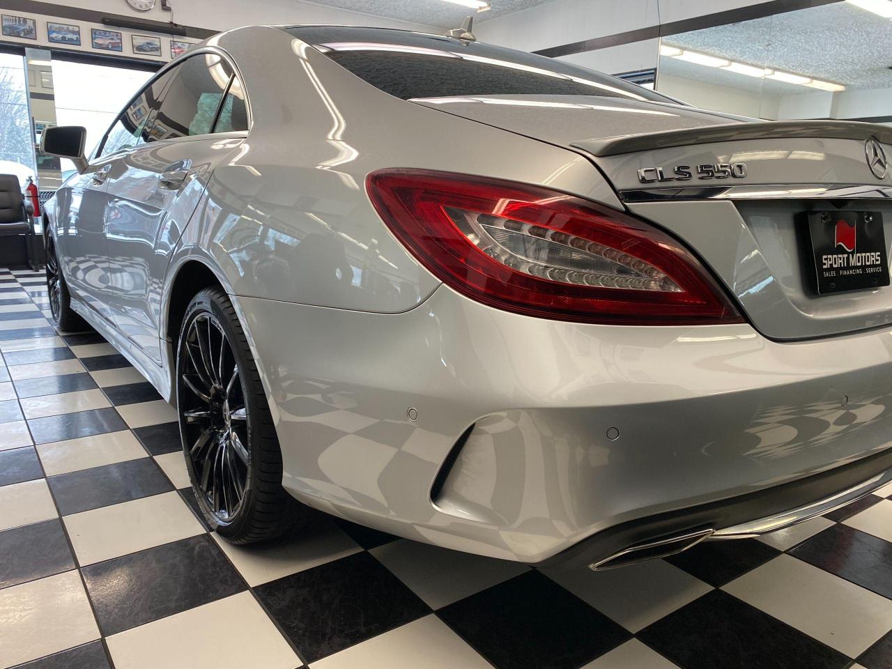 2017 Mercedes-Benz CLS-Class CLS550 4MATIC AMG 4.7L V8+MassageSeats+CLEANCARFAX - Photo #48