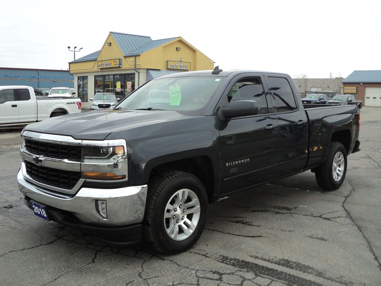 2018 Chevrolet Silverado 1500 LT DoubleCab 4x4 4.3L 6.5ftBox  Nav HeatedSeats