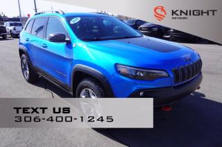 Used 2019 Jeep Cherokee Trailhawk | Heated Seats | Remote Start | Back Up Camera for sale in Weyburn, SK