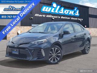 Used 2017 Toyota Corolla SE Upgrade Sedan, Sunroof, Leather Trim, Reverse Camera, Forward Collison Warning, & More! for sale in Guelph, ON