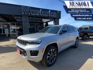 Used 2021 Jeep Grand Cherokee L Overland  - Leather Seats for sale in Bracebridge, ON