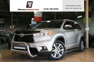 Used 2015 Toyota Highlander XLE AWD - 8PASS|LEATHER|CAMERA|SUNROOF|REMOTESTART for sale in North York, ON