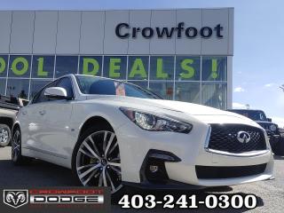 Used 2018 Infiniti Q50 3.0T Sport for sale in Calgary, AB
