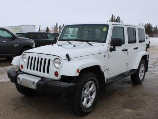 Used 2013 Jeep Wrangler Unlimited SAHARA   - Remote Start for sale in Selkirk, MB