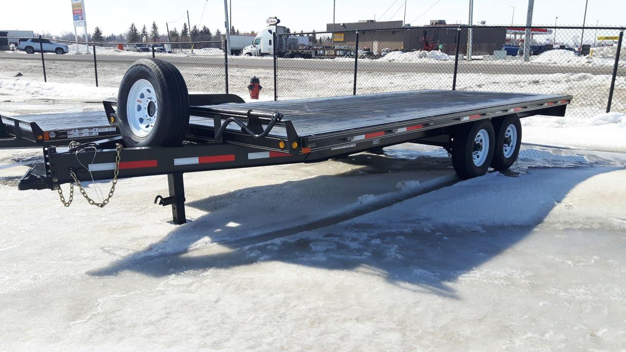 Used 2022 Rainbow Trailer 102 x 20 Excursion Deck Over Car Hauler for