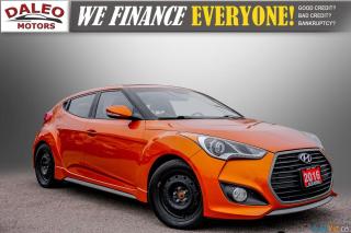 Used 2016 Hyundai Veloster Turbo / NAVI / PANOROOF / HEATED SEATS / LEATHER for sale in Hamilton, ON