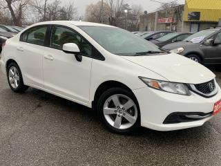 Used 2013 Honda Civic LX/AUTO/P.GROUP/BLUE TOOTH/ALLOYS/CLEAN CAR FAX for sale in Scarborough, ON