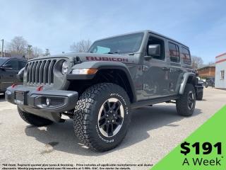 New 2022 Jeep Wrangler Unlimited Rubicon | Leather | Heated Seats | Navig for sale in Mitchell, ON