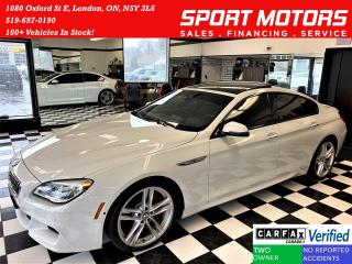 Used 2017 BMW 6 Series 640i xDrive M PKG+Cooled Massage Seats+CLEANCARFAX for sale in London, ON