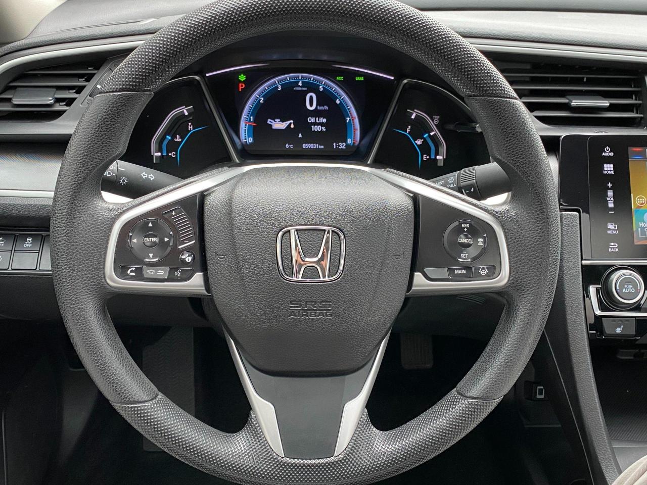 2018 Honda Civic EX+LaneKeep+Camera+New Tires+CLEAN CARFAX - Photo #8