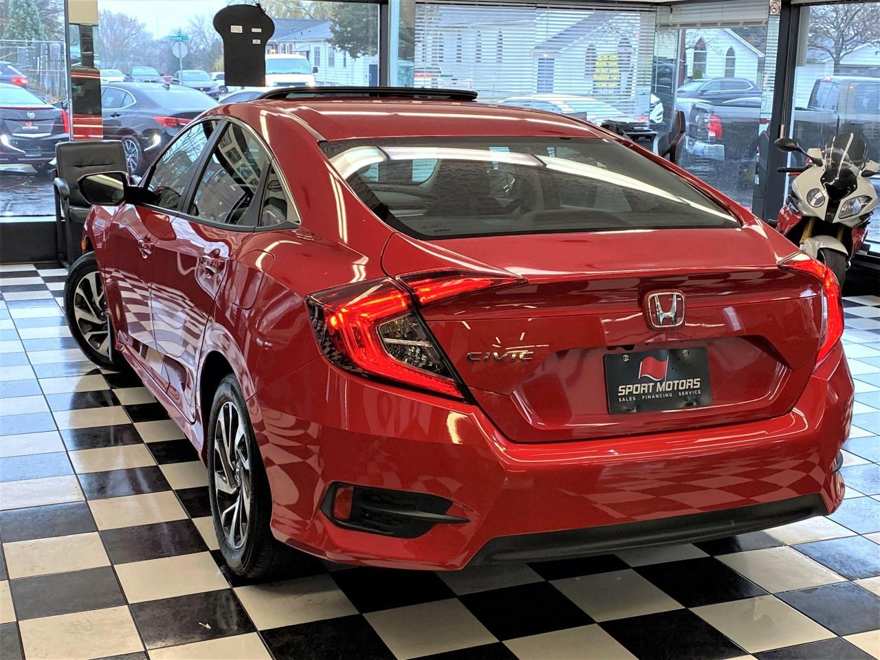 2018 Honda Civic EX+LaneKeep+Camera+New Tires+CLEAN CARFAX - Photo #13