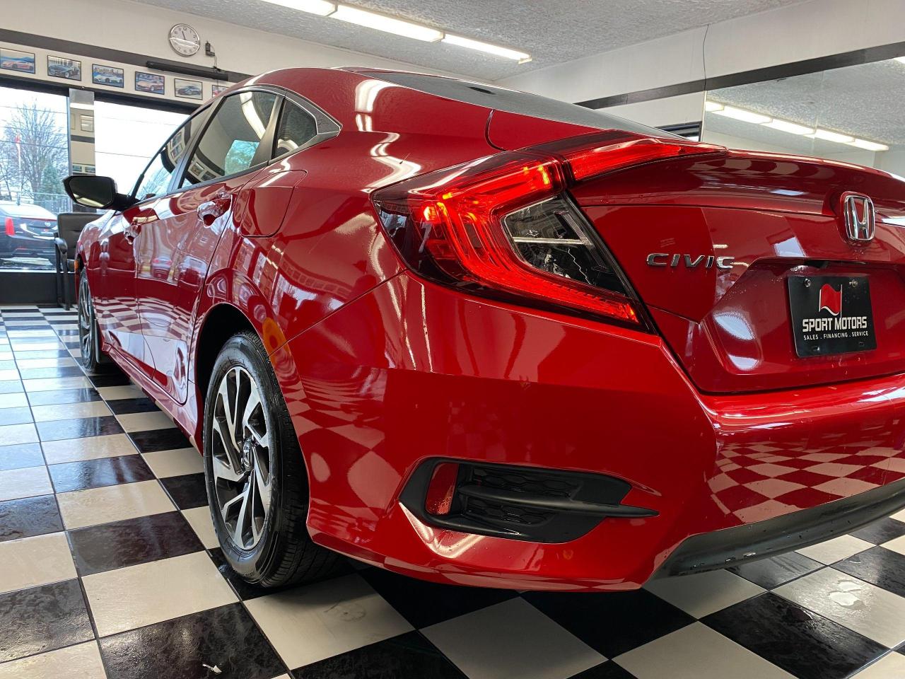 2018 Honda Civic EX+LaneKeep+Camera+New Tires+CLEAN CARFAX - Photo #39